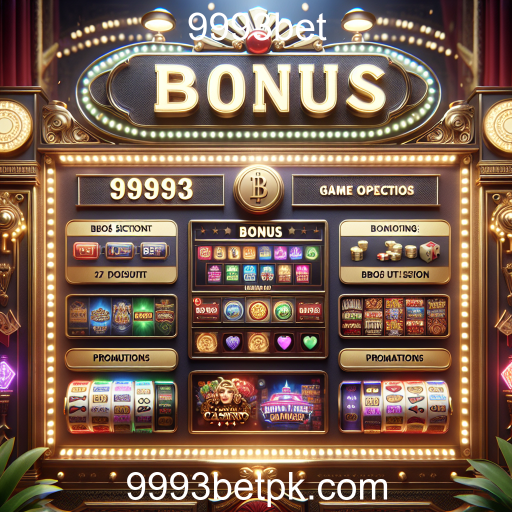 Descubra a Categoria 'Bônus' no 9993bet